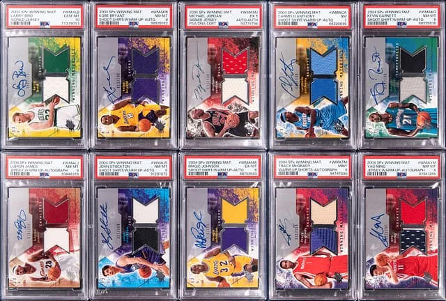 2004-05 Upper Deck SPx Winning Materials Warm-Up #no-number card image