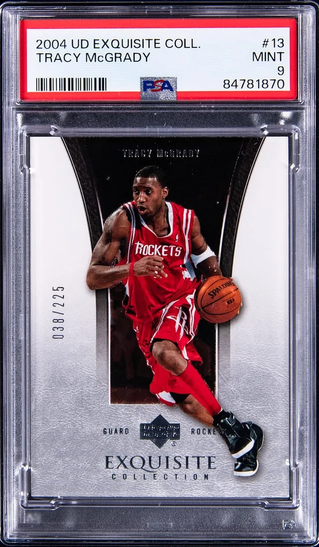2004-05 Upper Deck Tracy McGrady Exquiste Collection #13 card image