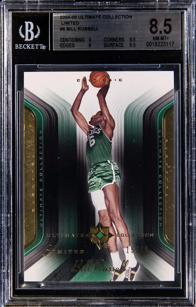 2004-05 Upper Deck Ultimate Collection Bill Russell Limited #6 card image
