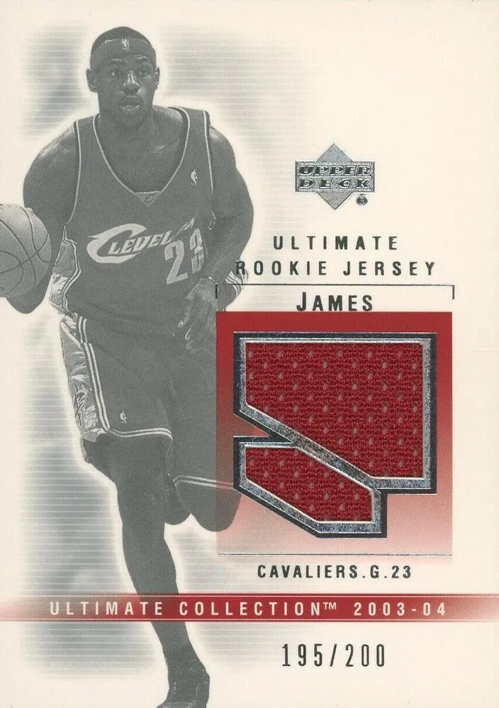 2004-05 Upper Deck Ultimate Collection Lebron James Autographed Buybacks #LJ-J card image