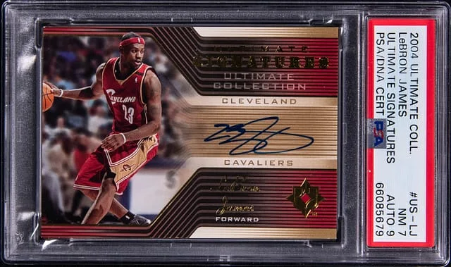 2004-05 Upper Deck Ultimate Collection LeBron James Ultimate Signature #US-LJ card image