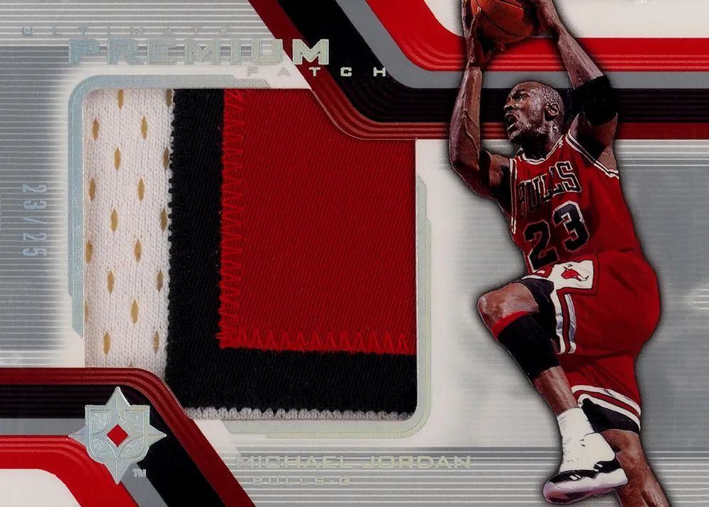 2004-05 Upper Deck Ultimate Collection Michael Jordan Premium Patches #UPP-MJ card image