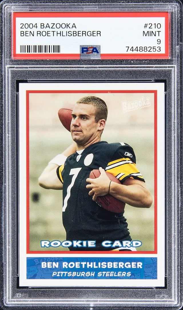 2004 Bazooka Ben Roethlisberger #210 card image