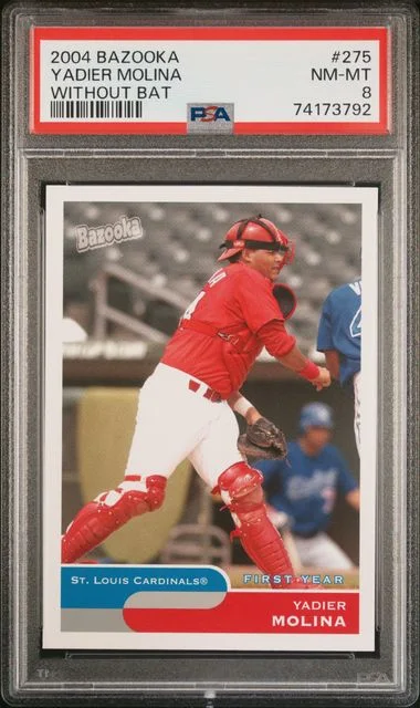 2004 Bazooka Yadier Molina #275 card image