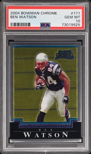 2004 Bowman Chrome Ben Watson #171 card image