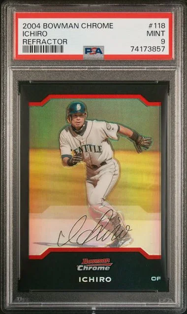 2004 Bowman Chrome Ichiro #118 card image