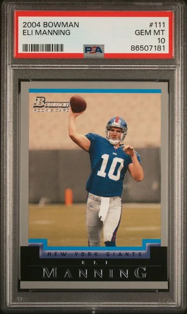 2004 Bowman Eli Manning #111 card image