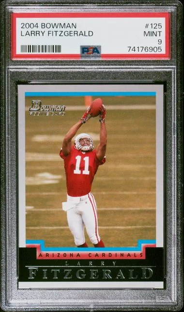 2004 Bowman Larry Fitzgerald #125 card image