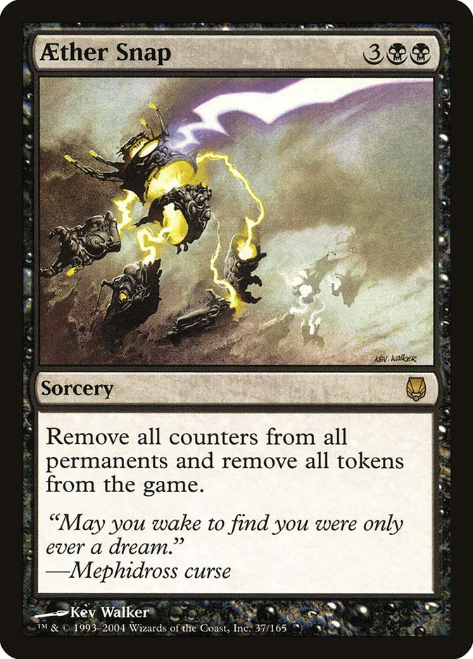 2004 Darksteel Aether Snap rare #37 unlisted card image