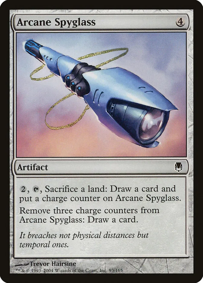 2004 Darksteel Arcane Spyglass common #93 unlisted card image