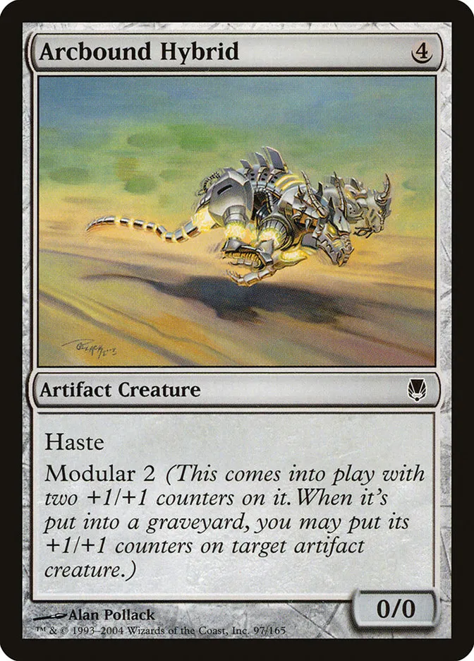 2004 Darksteel Arcbound Hybrid common #97 unlisted card image