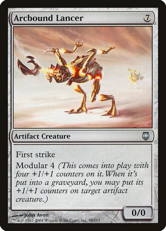 2004 Darksteel Arcbound Lancer uncommon #98 unlisted card image