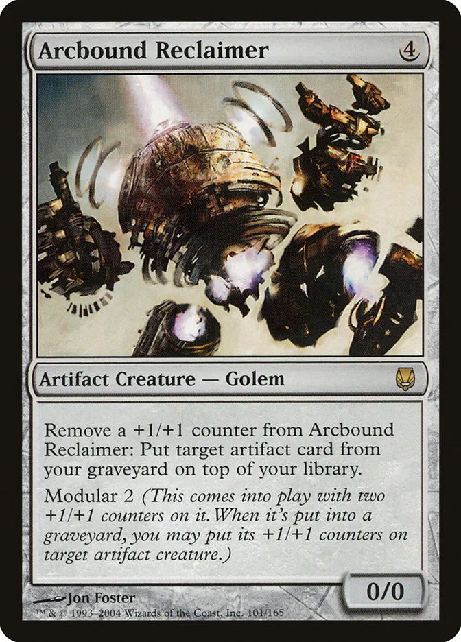 2004 Darksteel Arcbound Reclaimer rare #101 unlisted card image