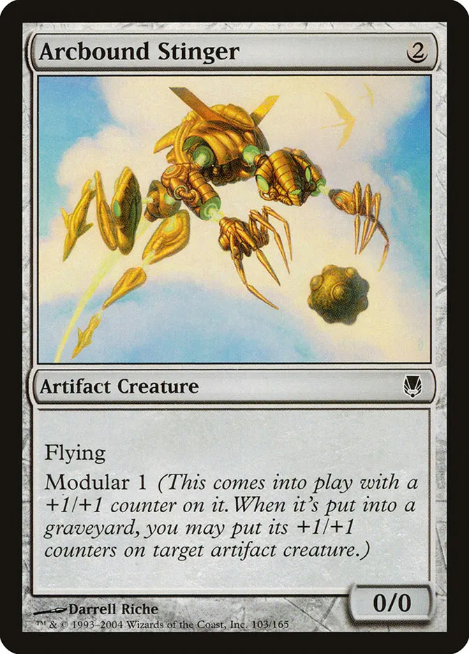 2004 Darksteel Arcbound Stinger common #103 unlisted card image
