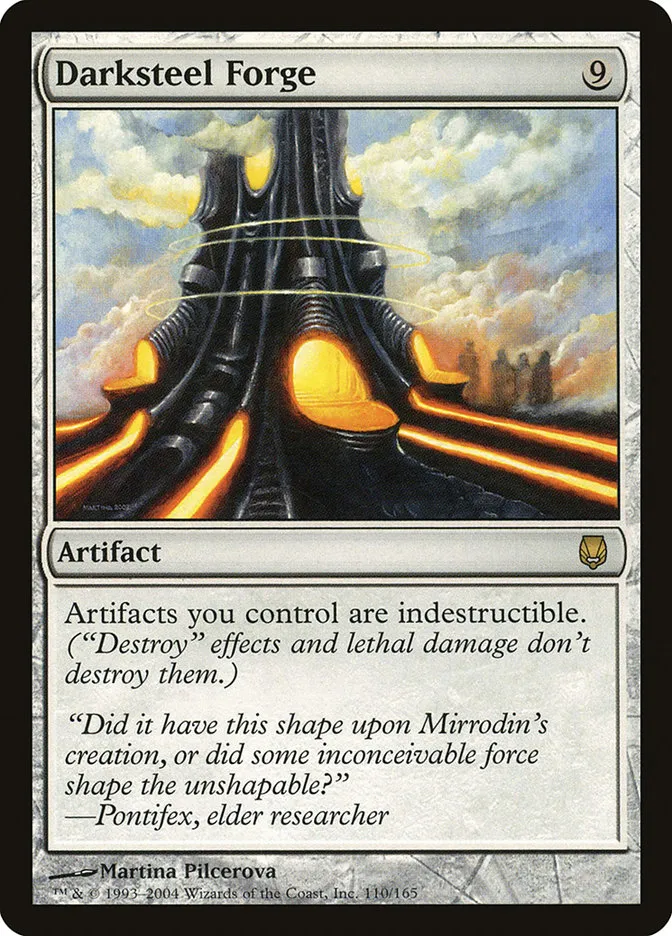 2004 Darksteel Darksteel Forge rare #110 unlisted card image