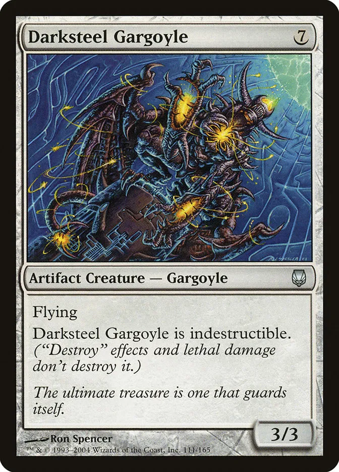 2004 Darksteel Darksteel Gargoyle uncommon #111 unlisted card image