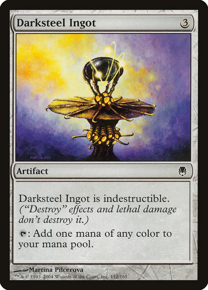 2004 Darksteel Darksteel Ingot common #112 unlisted card image