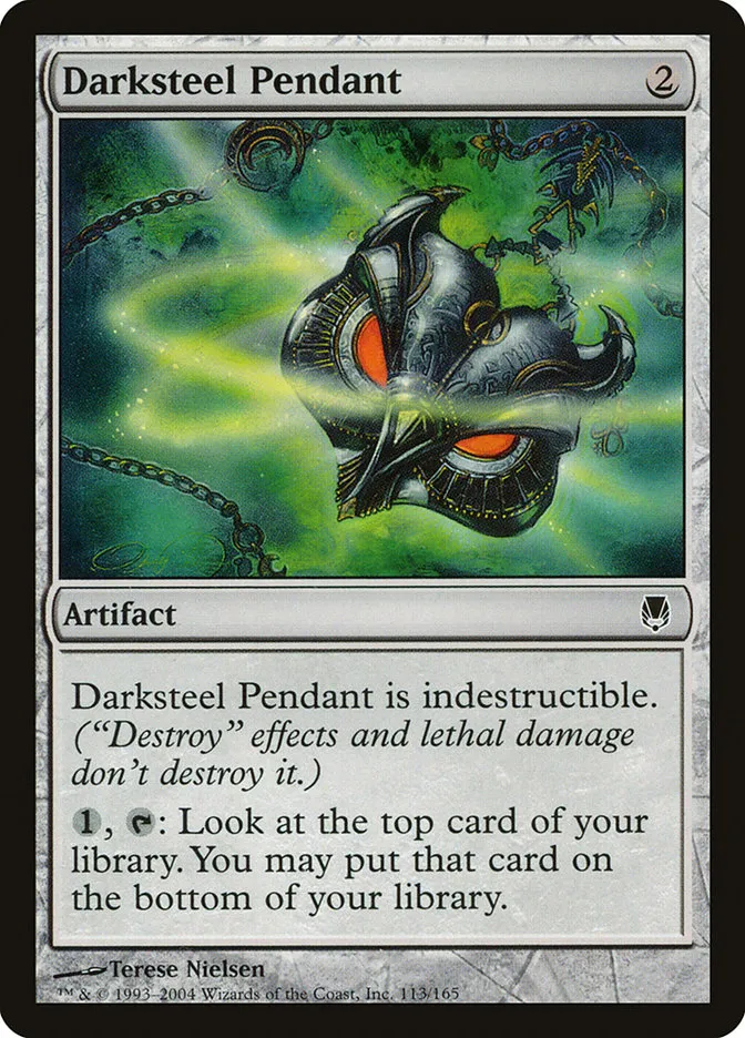 2004 Darksteel Darksteel Pendant common #113 unlisted card image