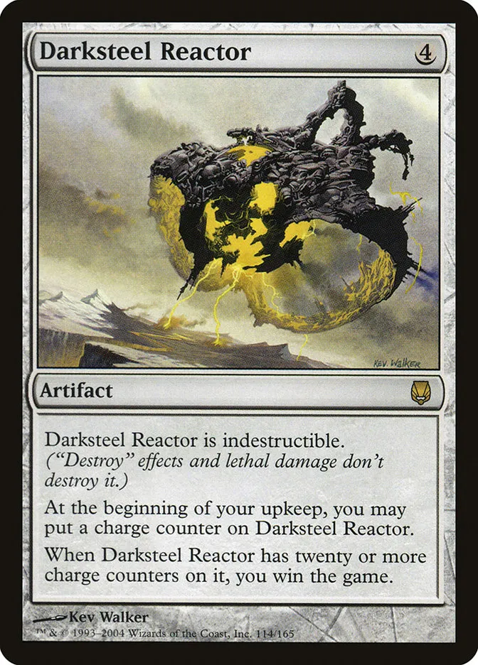 2004 Darksteel Darksteel Reactor rare #114 unlisted card image
