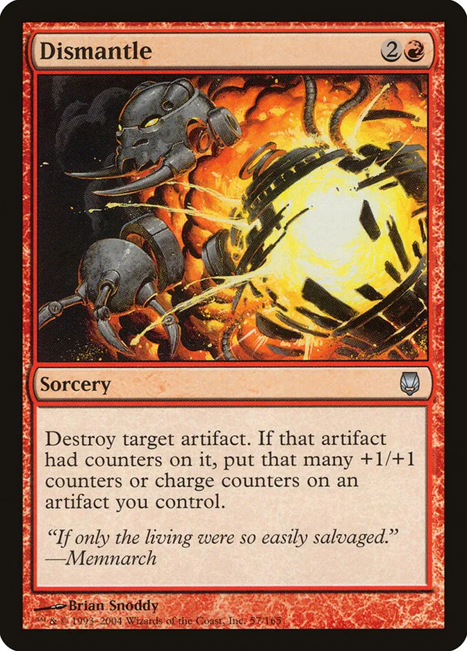 2004 Darksteel Dismantle uncommon #57 unlisted card image