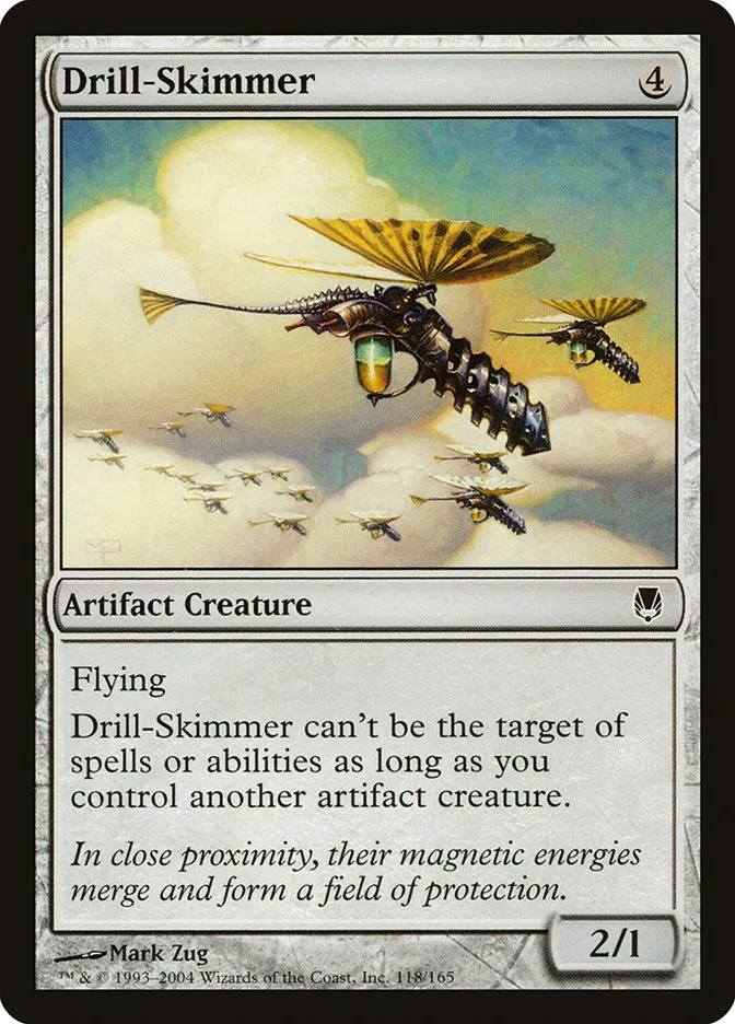 2004 Darksteel Drill-Skimmer common #118 unlisted card image