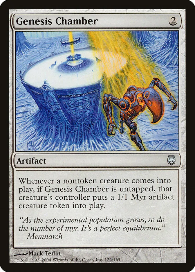 2004 Darksteel Genesis Chamber uncommon #122 unlisted card image