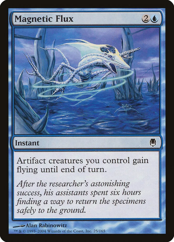2004 Darksteel Magnetic Flux common #25 unlisted card image