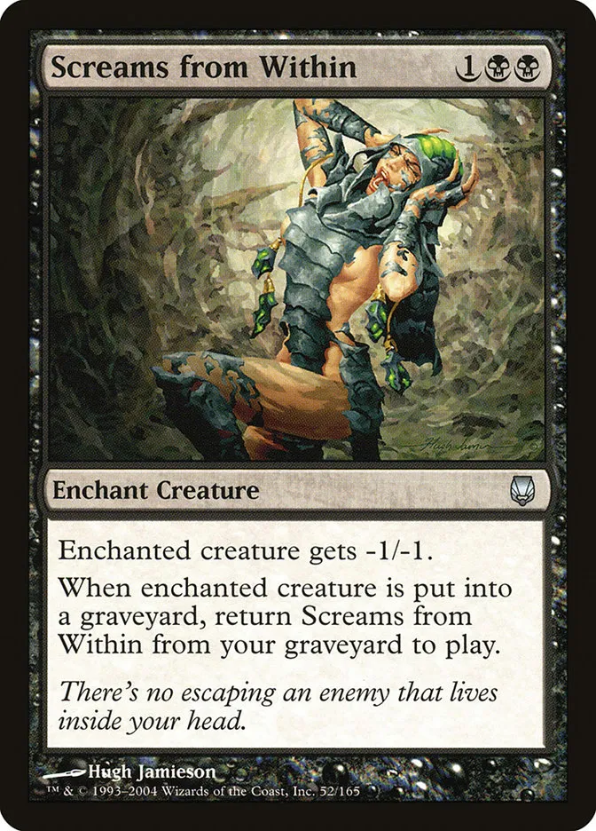 2004 Darksteel Screams from Within uncommon #52 unlisted card image