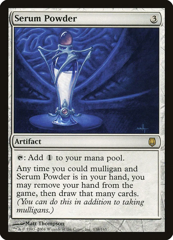 2004 Darksteel Serum Powder rare #138 unlisted card image