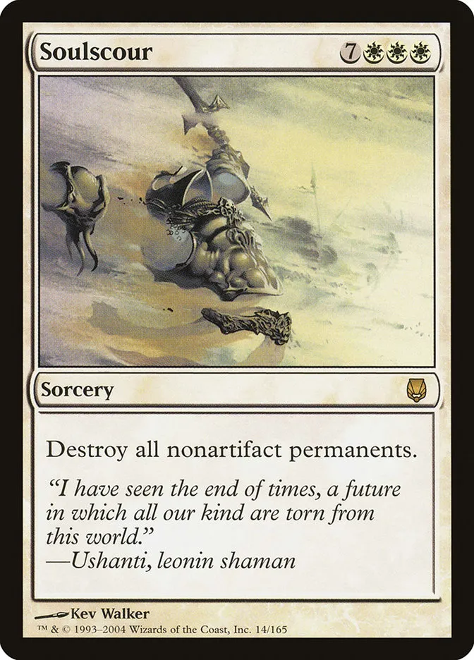 2004 Darksteel Soulscour rare #14 unlisted card image