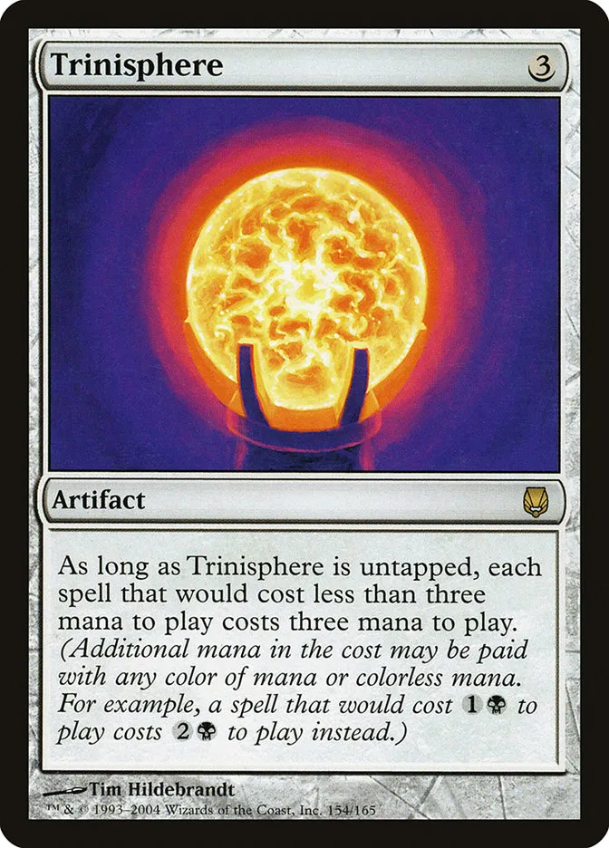 2004 Darksteel Trinisphere rare #154 unlisted card image