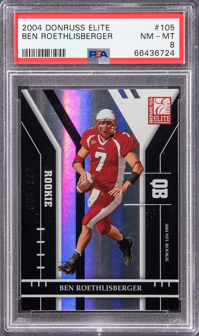 2004 Donruss Elite Ben Roethlisberger #105 card image