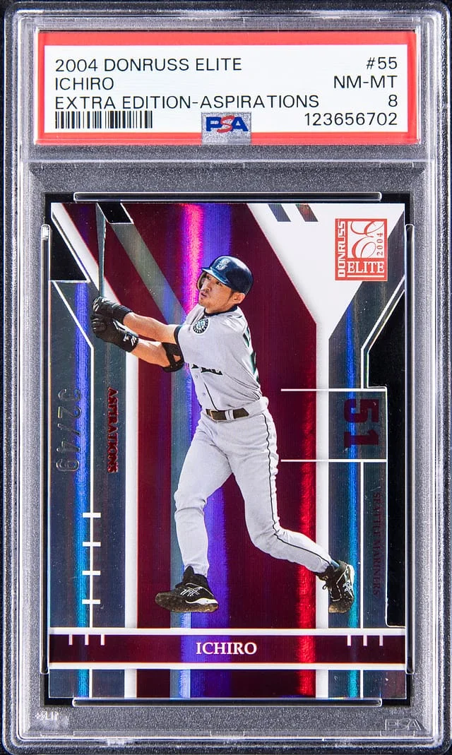 2004 Donruss Elite Extra Edition Ichiro Aspirations #55 card image