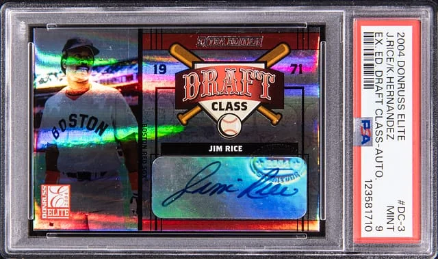 2004 Donruss Elite Extra Edition Jime Rice, Felix Hernandez Draft Class Aurtograph #DC-3 card image