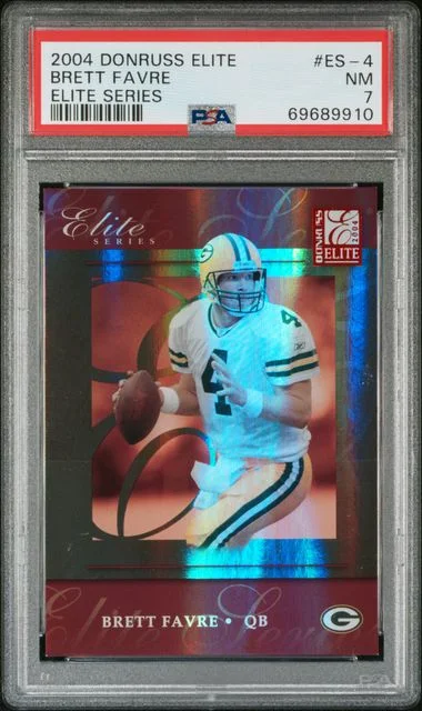 2004 Donruss Elite Series Brett Favre Legends Elite Series #Es-4 card image