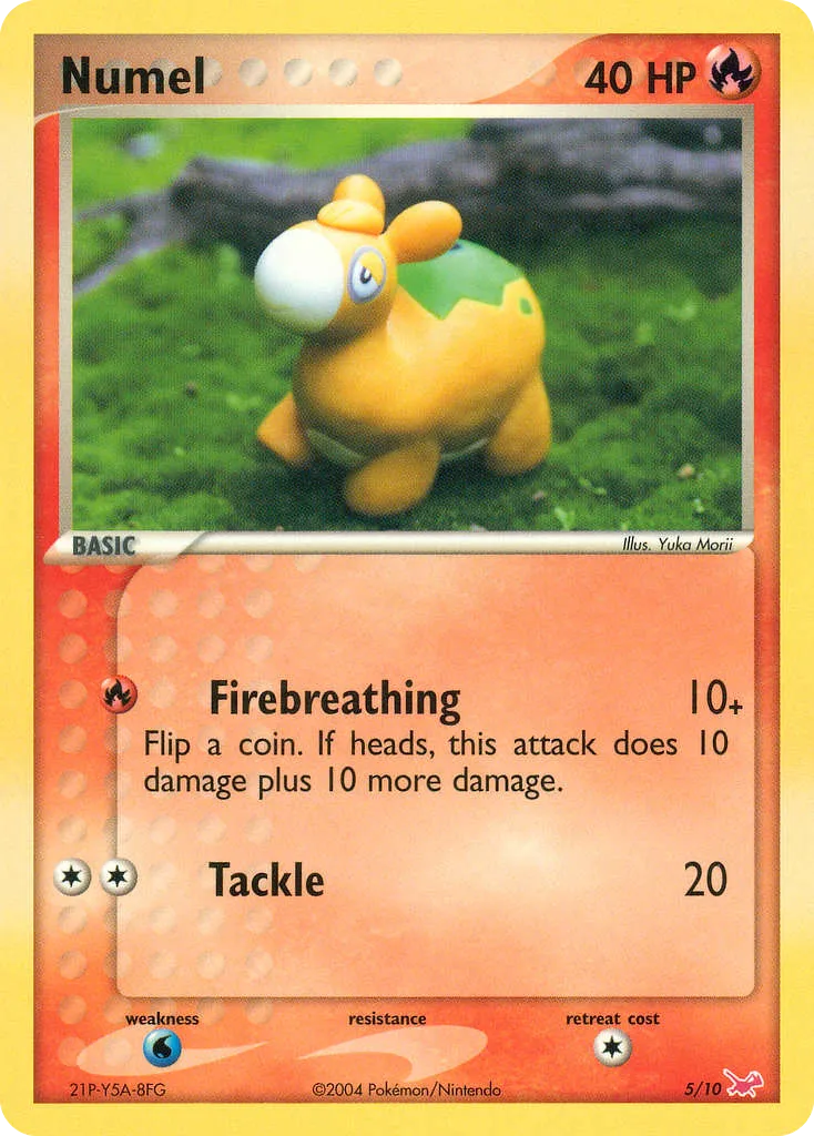 2004 EX Trainer Kit Latias Numel Trainer Kit #05/10 Trainer Kit card image