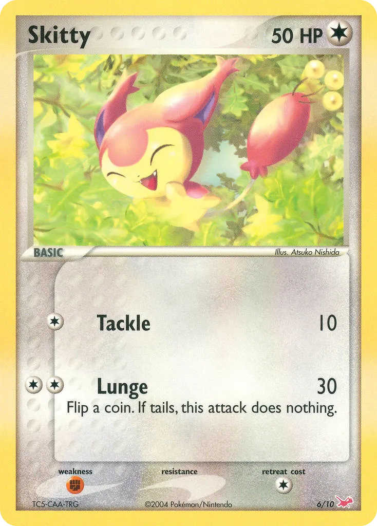2004 EX Trainer Kit Latias Skitty Trainer Kit #06/10 Trainer Kit card image