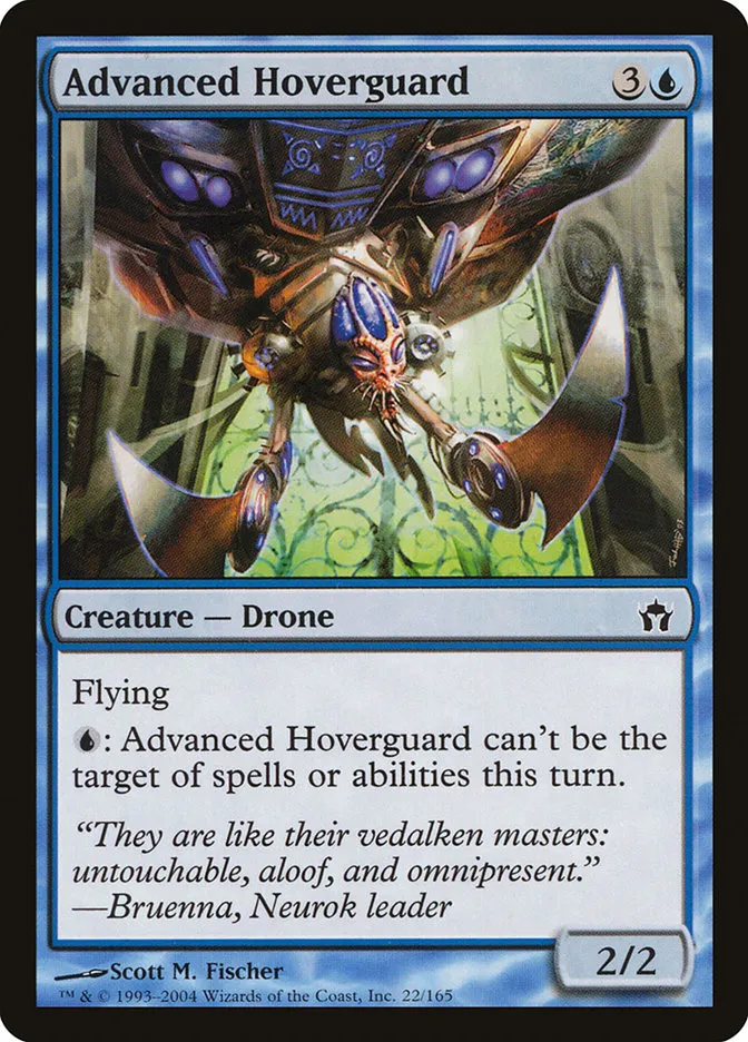 2004 Fifth Dawn Advanced Hoverguard common #22 unlisted card image