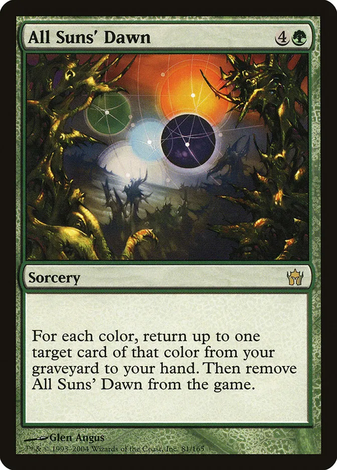 2004 Fifth Dawn All Suns' Dawn rare #81 unlisted card image