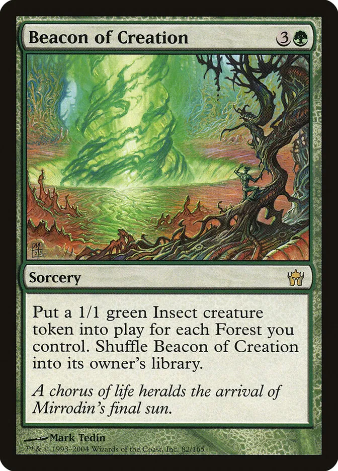 2004 Fifth Dawn Beacon of Creation rare #82 unlisted card image