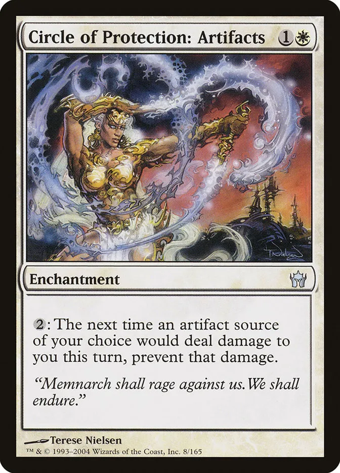 2004 Fifth Dawn Circle of Protection: Artifacts uncommon #8 unlisted card image