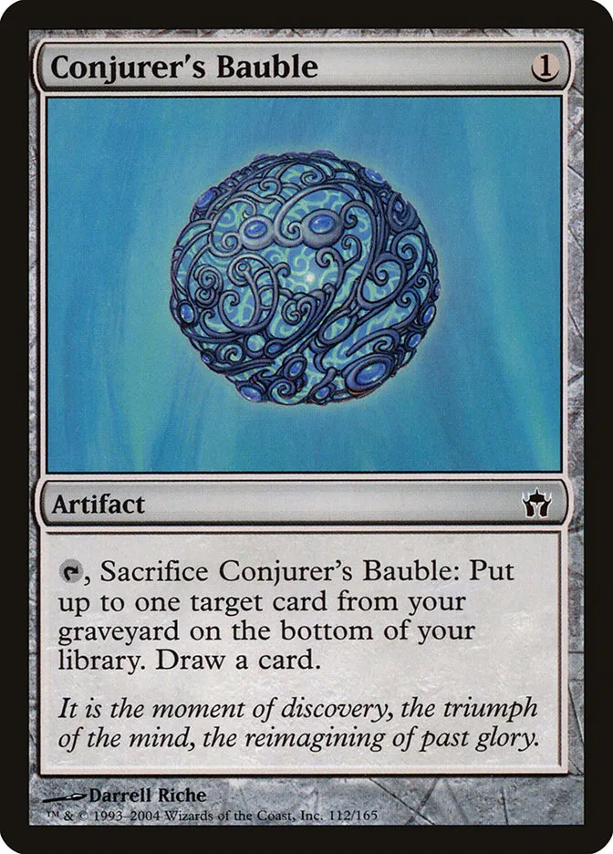 2004 Fifth Dawn Conjurer's Bauble common #112 unlisted card image