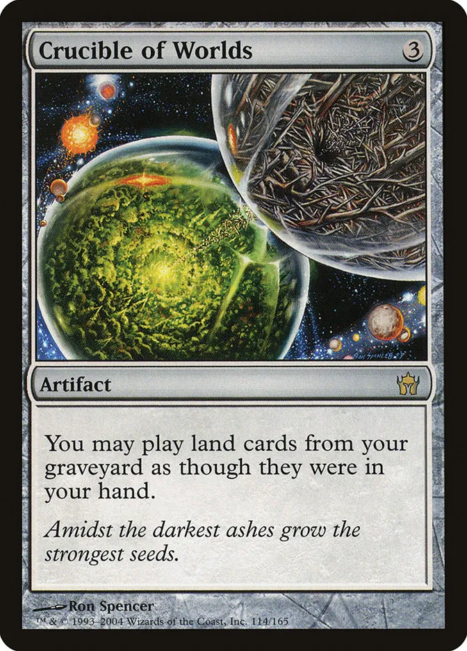 2004 Fifth Dawn Crucible of Worlds rare #114 unlisted card image