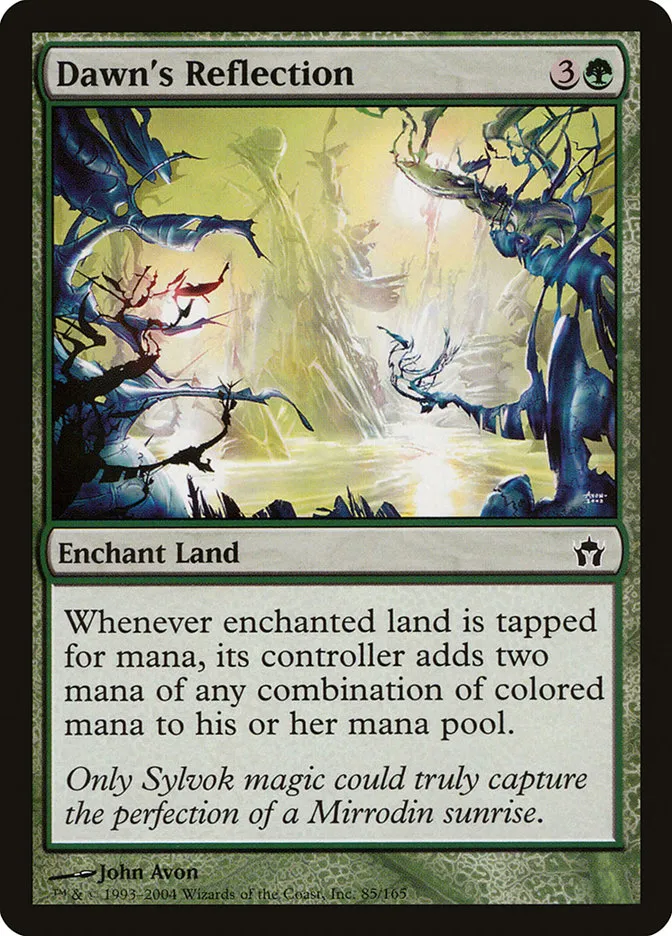 2004 Fifth Dawn Dawn's Reflection common #85 unlisted card image