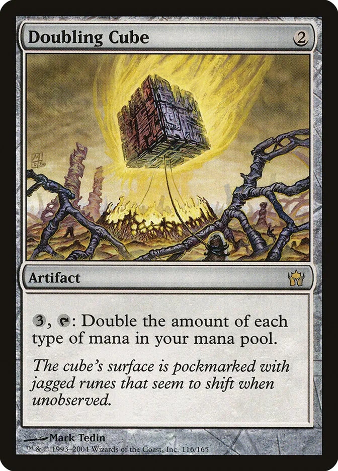 2004 Fifth Dawn Doubling Cube rare #116 unlisted card image