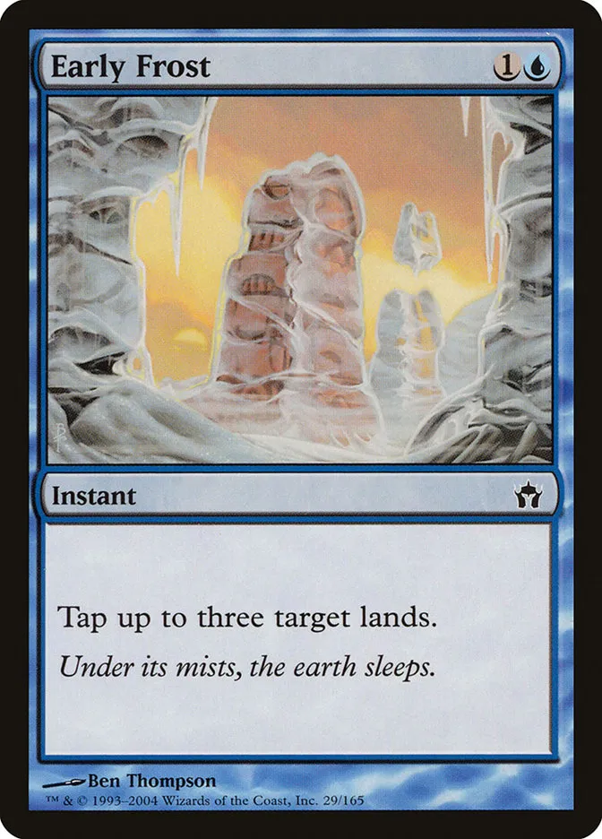 2004 Fifth Dawn Early Frost common #29 unlisted card image