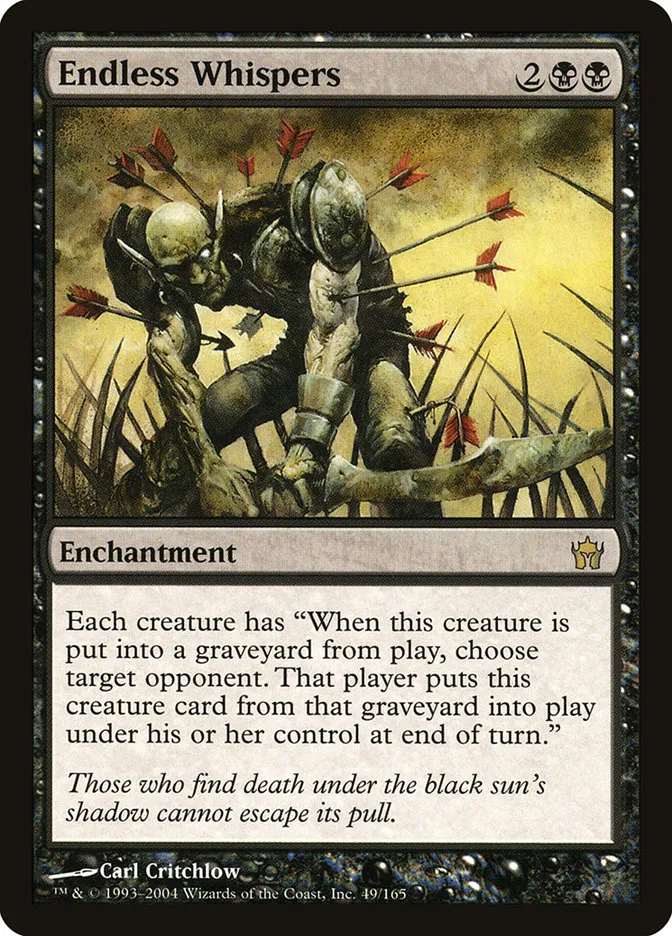 2004 Fifth Dawn Endless Whispers rare #49 unlisted card image