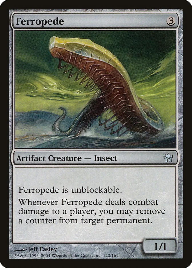2004 Fifth Dawn Ferropede uncommon #122 unlisted card image