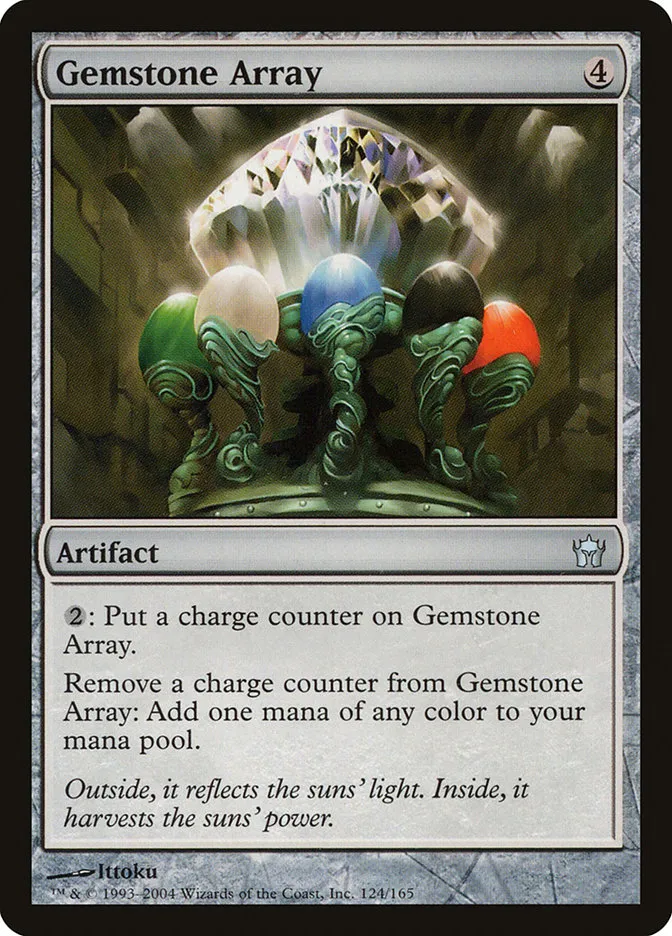 2004 Fifth Dawn Gemstone Array uncommon #124 unlisted card image