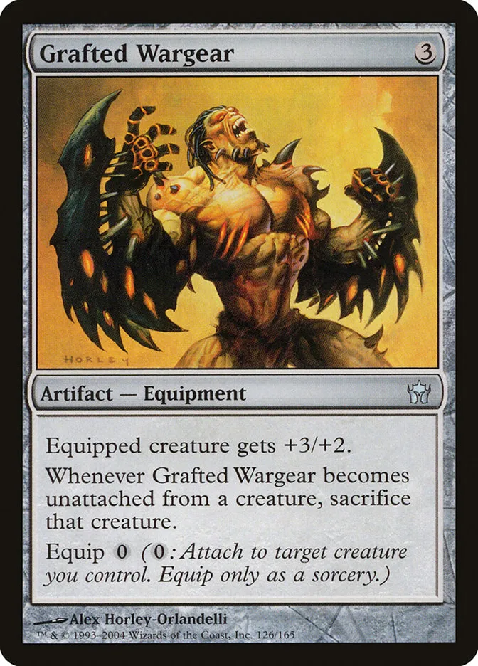 2004 Fifth Dawn Grafted Wargear uncommon #126 unlisted card image